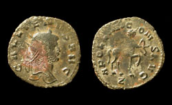 Gallienus, Zoo Issue, Centaur Drawing Bow reverse